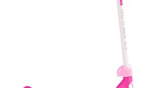 Trotineta Stamp Barbie Pink girl, ghidon reglabil, cadru din otel, platforma antiderapanta, greutate suportata 20 kg, varsta 3 ani+