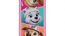 Trotineta Stamp Paw Patrol Pink cu 3 roti, ghidon reglabil, platforma antiderapanta