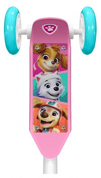 Trotineta Stamp Paw Patrol Pink cu 3 roti, ghidon reglabil, platforma antiderapanta - 1
