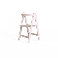 Turn de invatare MamaToyz Learning Tower pliabil din lemn Natur - 10
