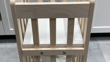 Turn de invatare si activitati Montessori realizat din brad slefuit