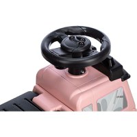 Vehicul ride-on Free2Move Ambulanta, cu lumini si sunete, spatiu de depozitare, 19-36 luni, Roz - 4