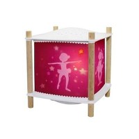 Veioza muzicala cu proiectie de stele Balerina roz - 3
