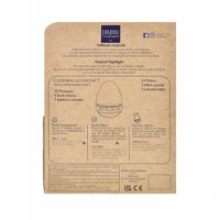 Veioza muzicala iepuras pufos 16 cm roz - 2