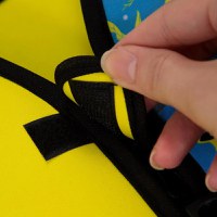 Vesta pentru inot copii 1-5 ani reglabila BabyJem Galben - 2