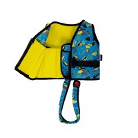 Vesta pentru inot copii 1-5 ani reglabila BabyJem Galben - 5