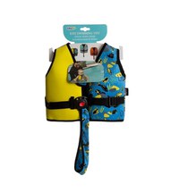 Vesta pentru inot copii 1-5 ani reglabila BabyJem Galben - 7