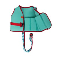 Vesta pentru inot copii 1-5 ani reglabila BabyJem Turcoaz - 7