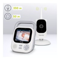 Video monitor Lionelo Babyline 3.2 Full HD Comunicare bidirectionala 2.8 inch Alb - 6