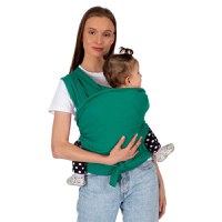 Wrap elastic cu suport lombar verde SeviBebe - 3