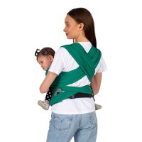 Wrap elastic cu suport lombar verde SeviBebe - 1