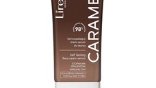 Lirene Perfect Tan - Ser facial autobronzant CARAMEL GLOW, 50 ml