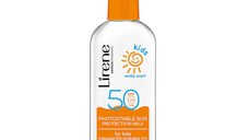 Lirene SUN - Lapte protectie solara pentru copii, aroma vanilie cu pulverizator SPF50, 150 ml