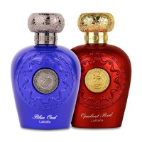 Pachet 2 parfumuri Best Seller, Blue Oud 100 ml pentru el si Opulent Red 100 ml pentru ea - 1