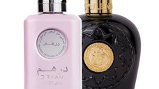 Pachet 2 parfumuri Best Seller, Dirham Wardi 100 ml pentru ea si Opulent Oud 100 ml pentru el