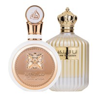 Pachet 2 parfumuri Best Seller, Fakhar Woman 100 ml si I Am The Queen 100 ml - 1