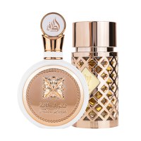 Pachet 2 parfumuri Best Seller, Fakhar Woman 100 ml si Jazzab Gold 100 ml - 1