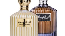 Pachet 2 parfumuri  best seller, I Am The Queen 100 ml si I Am The King 100 ml