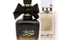 Pachet 2 parfumuri Bint Hooran 100 ml si Ana Abiyedh White 60 ml
