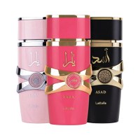 Pachet 3 parfumuri best seller, Yara 100 ml, Asad 100 ml si Yara Candy 100 ml - 1