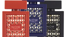 Pachet 3 parfumuri recomandate, Now Rouge 100 ml pt ea, Now 100 ml pentru el si Now Intense 100 ml pentru el