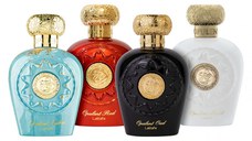 Pachet 4 parfumuri, Opulent Dubai 100 ml, Opulent Oud 100 ml, Opulent Red 100 ml si Opulent Musk 100 ml