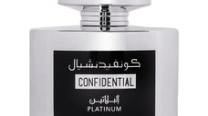 Parfum arabesc Confidential Platinum, apa de parfum 100 ml, barbati