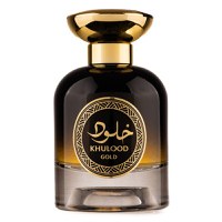 Parfum Khulood Gold, Fragrance World, apa de parfum 100 ml, unisex - inspirat din  Tobacco Mandarin by Byredo - 1