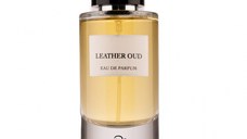 Parfum Leather Oud, Fragrance World, apa de parfum 80 ml, barbati - inspirat din  Leather Oud by Christian Dior