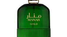 Parfum Manar Gold Athoor, Fragrance World, apa de parfum 100 ml, barbati