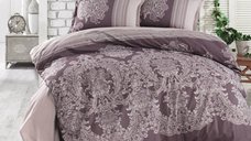Lenjerie de pat Clasy Ranforce King Size Oslo V2, 100% bumbac
