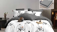 Lenjerie Finet 6 Piese cu Husa pentru Pat 160x200 si 180x200 - hf6p221