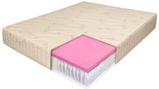 Saltea Ortopedica Bio Bumbac Air XXL, Reversibila, Hotel Range 5+14+5, 200x200