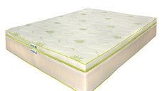 Saltea Ortopedica cu Arcuri Pocket 150x200 – Aloe Vera Adaptive 4 in 1 cu Topper Detasabil de 7 cm Memory