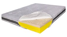 Saltea Ortopedica din Latex 160x190 cm cu Husa Ioni de Argint, 23 cm, Reversibila - Hotel Range