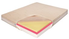 Saltea Ortopedica Memory HD 15+6+3+1, Bio Bumbac Trio Hotel Range, Fara Arcuri, 80x190cm