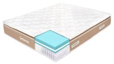 Saltea Ortopedica Selenis cu Arcuri Pocket, 160x200 cm, 30 cm Inaltime, Husa cu Colagen, Hotel Range