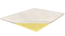 Topper Saltea Ortopedic 100x200 - 100% Latex, 3.5 cm, Aloe Vera, Ergomed