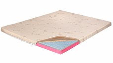 Topper Saltea Ortopedic 120x190 - Latex 6+2+1 cm cu Husa Bio Bumbac, Hotel Range
