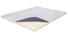 Topper Saltea Ortopedic 170x190 - Latex 5.5 cm cu Husa Antibacteriana