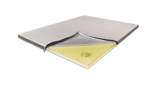 Topper Saltea Ortopedic Memory 4+2 Argentum, 110 x 200 cm