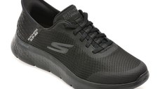 30Pantofi sport SKECHERS negri, GO WALK FLEX, din material textil