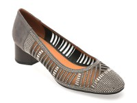 Balerini EPICA gri, 5101, din piele intoarsa - 1