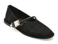 Balerini EPICA negri, 574338, din piele intoarsa - 1