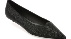 Balerini EPICA PREMIUM negri, 25189S, din piele naturala