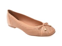 Balerini FLAVIA PASSINI maro, 361607, din piele naturala - 1