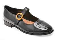 Balerini FLAVIA PASSINI negri, DX01446, din piele naturala lacuita - 1