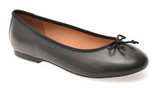 Balerini GEOX negri, D654JF, din piele naturala