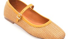 Balerini GRYXX galbeni, 902, din material textil