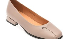 Balerini IMAGE gri, 1195G22, din piele naturala